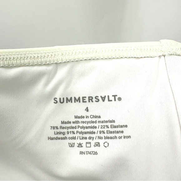 NEW Summersalt The Belted Classic High Rise Sz 4 - Picture 5 of 7